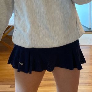 Rare blue nike tennis skirt!